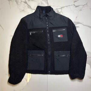 Tommy Hilfiger Black Fleece Jacket for women